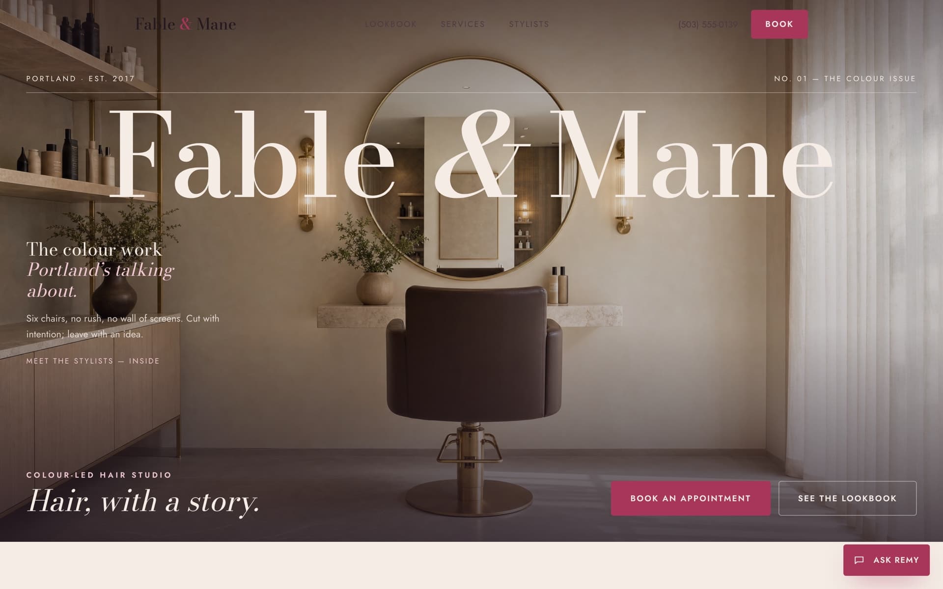 Fable & Mane — built by Deeplathe